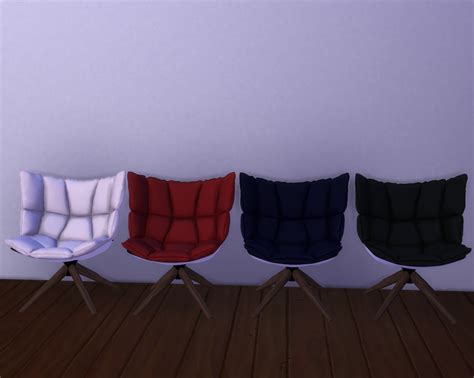 My Sims 4 Blog Husk Armchair And Rattan Hanging Chair By Mio89
