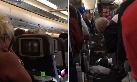 AA Flight That Experienced Severe Turbulence Captured Daily Mail Online