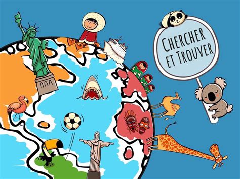 Partir à La Découverte Voyage Autour Du Monde Free Games Activities