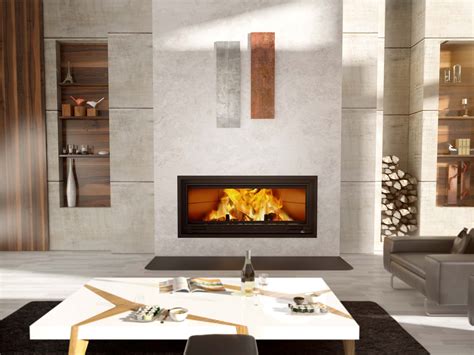 Valcourt Fp16 Saint Laurent Linear Wood Fireplace Friendly