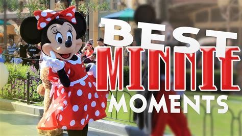 The Best Minnie Mouse Momentsdances At Disneylanddisney World Youtube