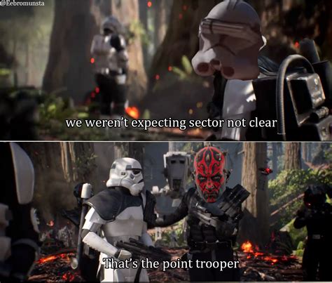 Latest Star Wars Battlefront 2 Trailer Meme Star Wars Comics Star