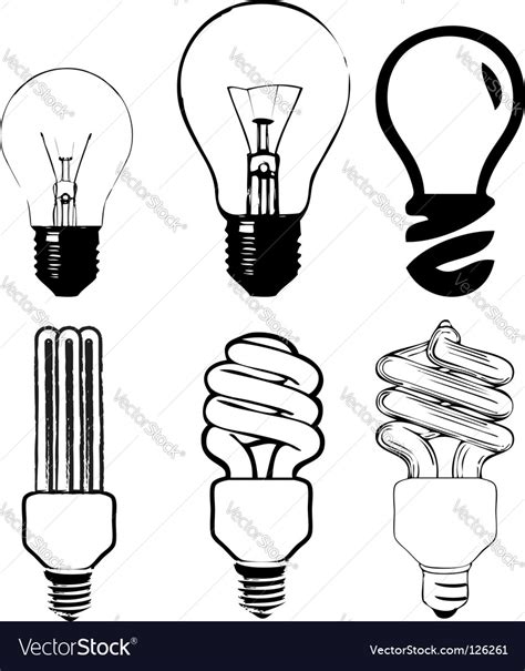 Light Bulb Illustration Royalty Free Vector Image