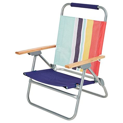 Travelchair® company larry aluminum folding beach chair in black. low folding beach chair in a bag | Folding beach chair ...