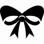 Ribbon Christmas Vector Bow Icon Svg Silhouette