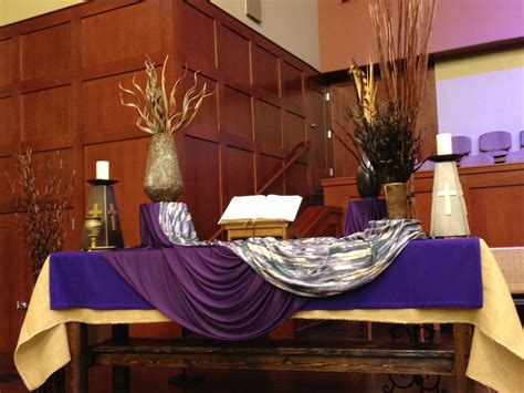 Lent 2015 Grace Avenue Umc Sanctuary Lent Decorations For Church