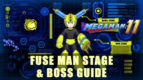 This mega man 11 guide will help you decide which order to take on the eight robot masters and break down each individual confrontation, including the final wily fortress bosses that are unlocked afterward. Mega Man 11: Fuse Man Stage & Boss Guide | Fextralife
