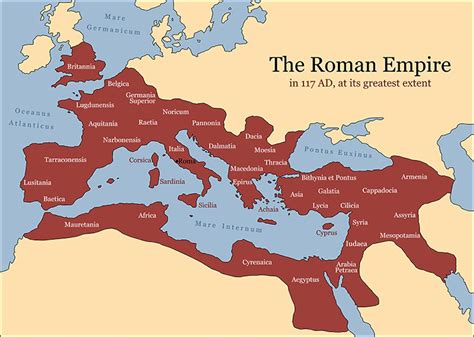 Imperio Romano Y Mapa De Las Rutas Romanas 101viajes