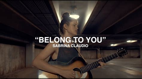 Belong To You Sabrina Claudio Cover Youtube