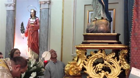 Restauro Statua Della Nostra Beata Vergine Maria Del Ssrosario Youtube