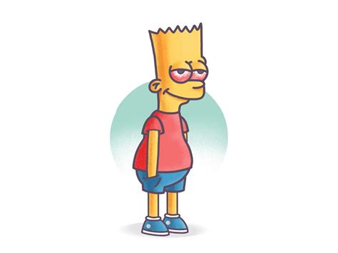 Bart High Simpson By Varun Kumar On Dribbble Bart Simpson High O