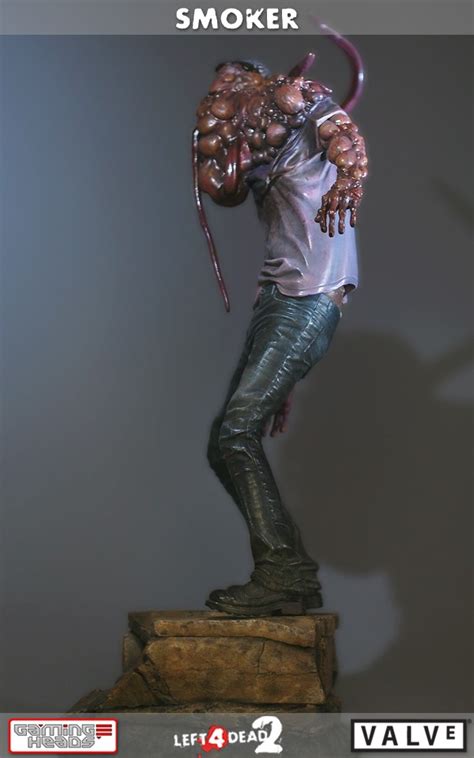 Left 4 Dead 2 Smoker Statue Collectibles Busts Action Figures