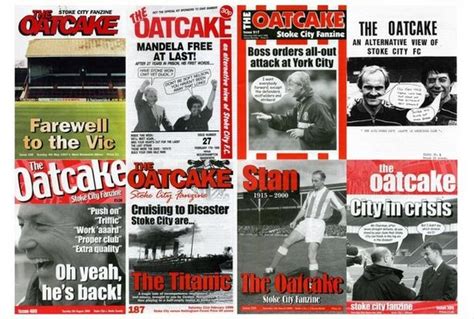 End Of Era At Stoke City As Oatcake Fanzine Bows Out Martin Smith