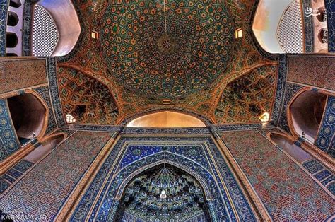 هنر بی نظیر معماری ایرانی در مسجد جامع یزد پايگاه خبری افکارنيوز