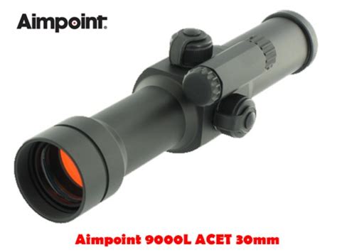 For Sale Aimpoint 9000l Acet 30mm 2 Moa Black Red Dot Sight Gungle