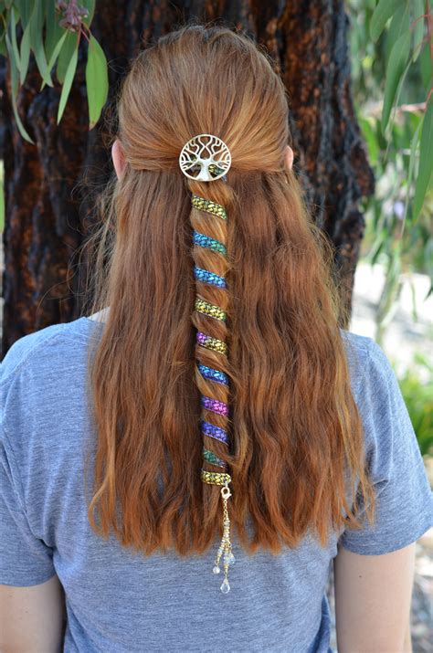 This Is An Example Of The Rainbowtree Of Life Ponytail Wrap From Hair