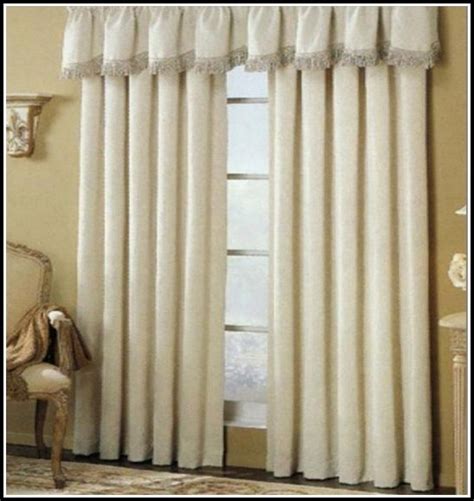I like the two tone. Extra Long Curtain Panels 144 - Curtains : Home Design ...