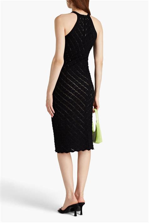 Alice Olivia Pointelle Knit Dress The Outnet