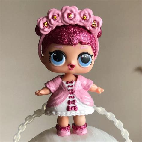 Lol Custom Midnight Doll To Pink And Glittery Outfit And Hair Lol
