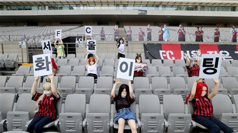 S Korean Soccer Team Apologizes For Allegedly Using Sex Dolls To Fill Empty Seats