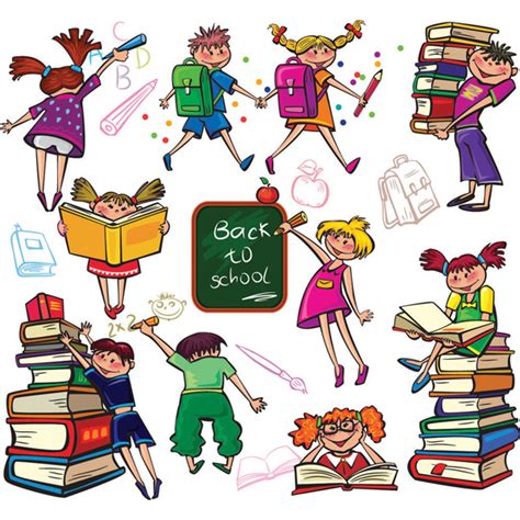 Related To School Life Clip Art Library
