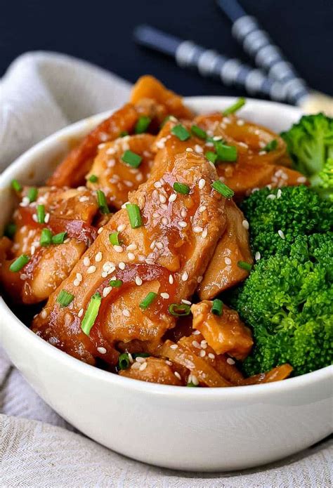 Mongol mustard™ • a flavorful sauce with some kick; This Slow Cooker Mongolian Chicken recipe is so easy to ...