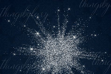 16 Glowing Glitter Explode Glitter Confetti Gold Dust Png By