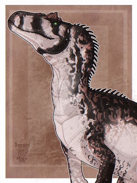 Allosaurus Halfbody Commission By Savage Mojo On Deviantart
