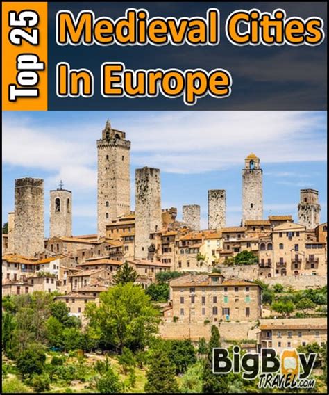 Top 25 Medieval Cities In Europe Best Preserved Towns To
