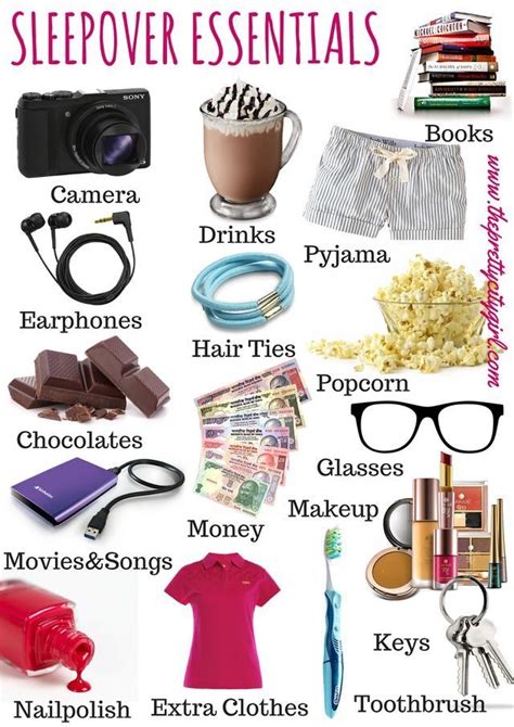 sleepover essentials in 2020 sleepover essentials girl sleepover sleepover party