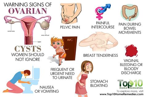 10 Warning Signs Of Ovarian Cysts Women Should Not Ignore Top 10 Home