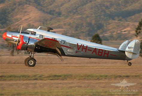 Lockheed L 12a Electra Junior Vh Abh Ga Aircraft Australia