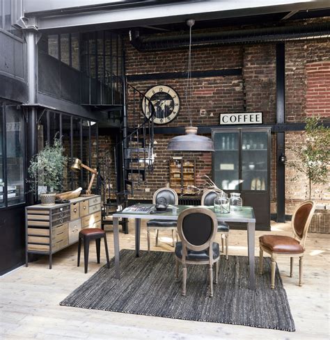 Salle à manger industrielle : 14 idées pour un style factory