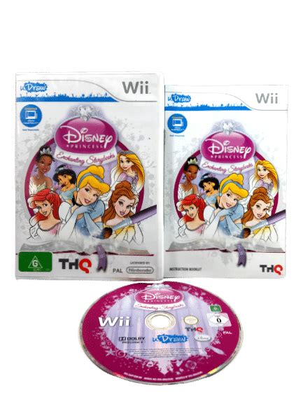 Udraw Disney Princess Enchanting Storybooks Mint Complete Appleby Games