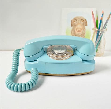 Rotary Dial Princess Phone Working Rotary Dial Telephone With Etsy