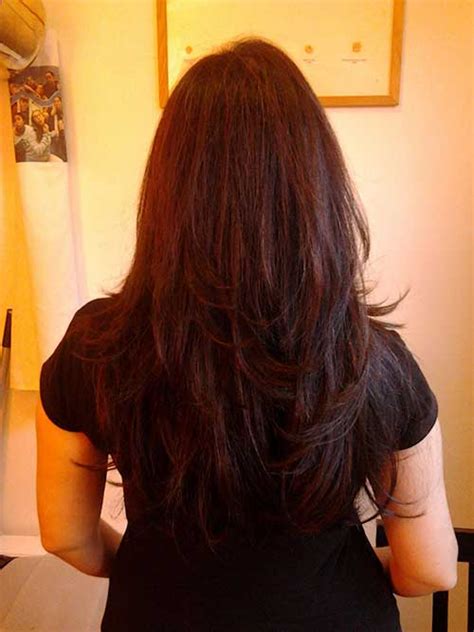 10 Long Layered Hair Back View Hairstyles And Haircuts