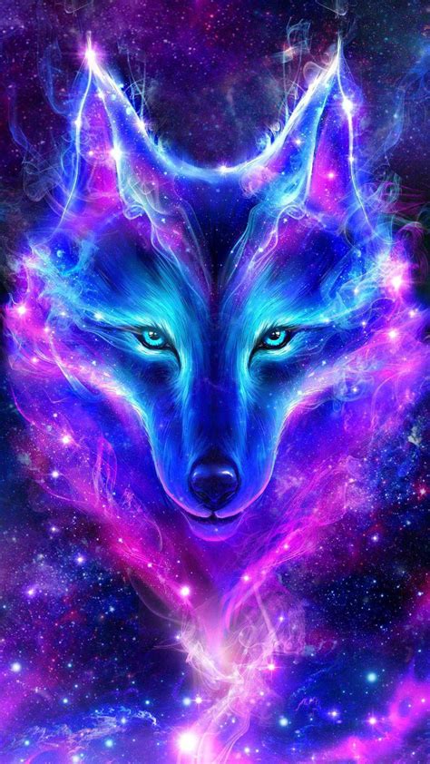 Anime Mystical Epic Galaxy Wolf Wallpaper Epic Wolves Wallpapers Top
