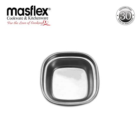 Masflex Stainless Steel Sauce Plate Masflex