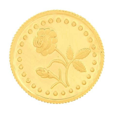 Buy 1 Gms 24k Solid Gold Coin 995 Bis Hallmarked Online Khannajewels