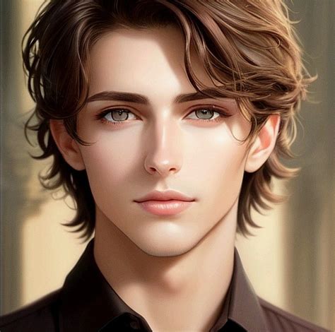 Digital Portrait Art Digital Art Girl Fantasy Art Men Beautiful Fantasy Art Cool Anime Guys