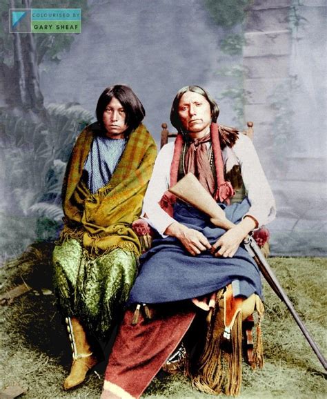Quanah Parker And Wife Quanah Quanah Parker Native American Photos