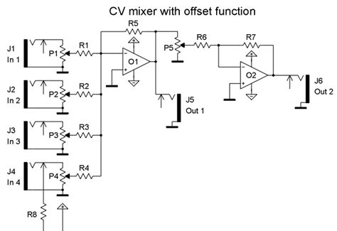 Einfachen Vca Oder Mixer Zum Selberlöten Sequencer And Synthesizer Forum