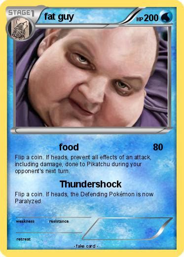 Pokémon Fat Guy 220 220 Food My Pokemon Card
