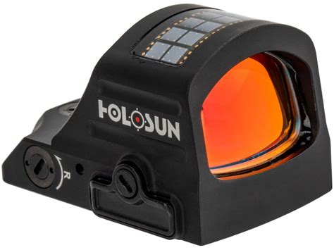 Holosun Hs507c X2 Reflex Sight 1x Selectable Red Acss Vulcan Reticle