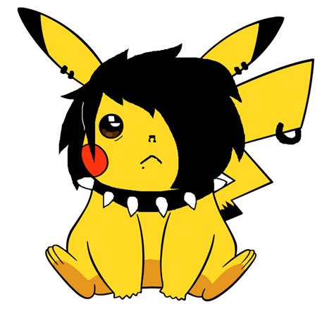 Emochu Emo Pikachu Edit By Tiddycity On Deviantart