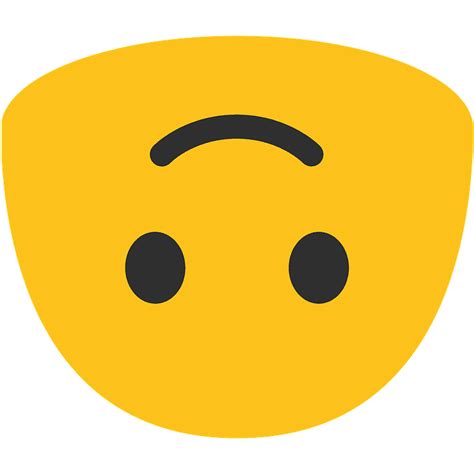 Upside Down Face Emoji Emoji Faces Emoji Smiley Emoji Imagesee