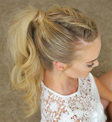 35 Super Simple Messy Ponytail Hairstyles Messy Ponytail