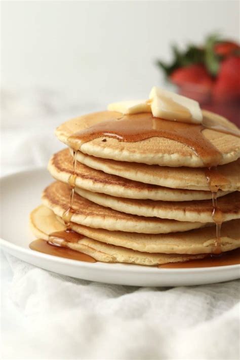 Homemade Pancakes Without Milk Kathleens Cravings