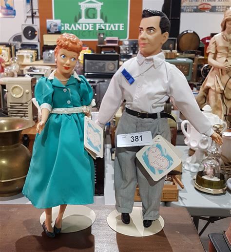 pair of i love lucy collector dolls