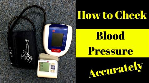 How To Check Blood Pressure And Be Accurate Youtube